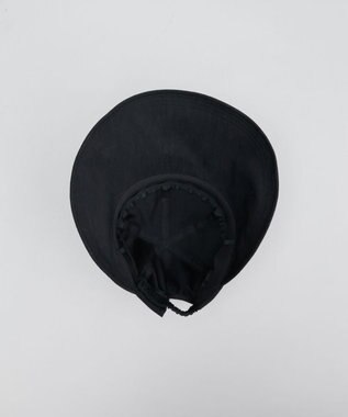 AURORA 【 Beaurance （ビューランス）】サマーシールドリネンジョッキーキャップ ブラック