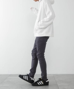 WEGO 【新色ブラックソノタは接触冷感/ユニセックス着用ITEM/ストレッチ/SMLXLサイズ展開】スキニーパンツ グレー