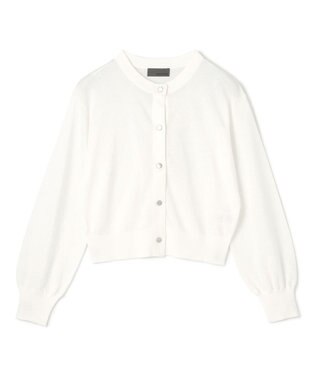 uncrave 【手洗い可】シアー ニットカーディガン（uncrave STANDARD） オフ