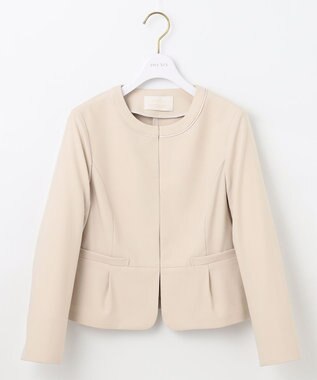 ANY SIS S 【低身長企画】ライトドビー ジャケット ベージュ