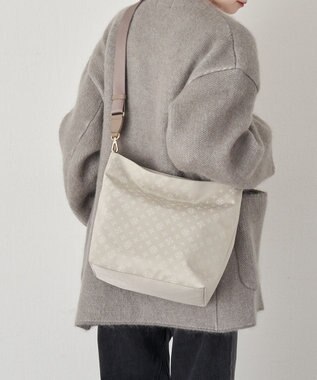 russet ナイロンジャガード2WAYショルダーバッグ(CE-1693)