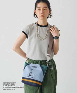 russet 《PEANUTS×russet》リバーシブルショルダーバッグ(CE-1755) Multi
