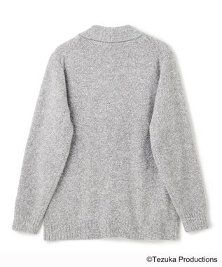 JOSEPH HOMME 鉄腕アトム×JOSEPH HOMME　ONE POINT BOA KNIT CARDIGAN ライトグレー系