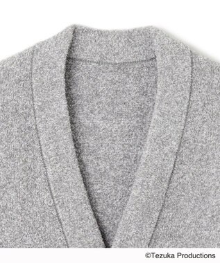 JOSEPH HOMME 鉄腕アトム×JOSEPH HOMME　ONE POINT BOA KNIT CARDIGAN ライトグレー系