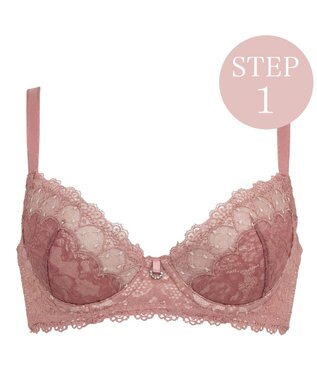 BRADELIS New York 【BRADELIS New York / 育乳補整ブラ・STEP1 集める】ウェンディステップ1ブラ26S1 補正下着 ブラジャー