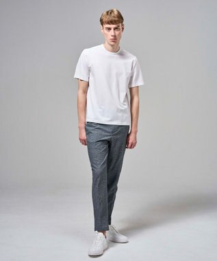 JOSEPH HOMME クリアコットンカノコ クルーネックTシャツ ホワイト系