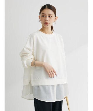 Green Parks シアードッキングチュニック Off White