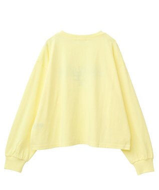 Green Parks 刺繍ロゴクロップドＴシャツ Yellow