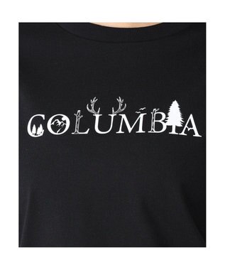 Columbia Columbia/ ウィメンズヤハラフォレストショートスリーブTシャツ /コロンビア Black Logo