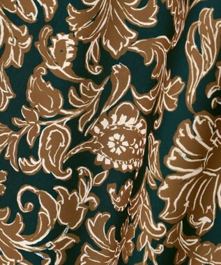 UNFILO 【ウエストゴム】プリント イージーパンツ ペイズリー