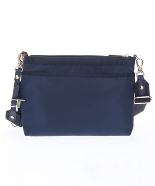 LANVIN en Bleu ミエル パスケース付サコッシュ(ラメ無し) ネイビー