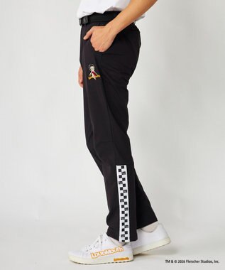 FILA GOLF／marie claire 【LOUDMOUTH×Betty Boop™】メンズ ロングパンツ Black