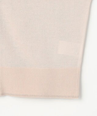 ANY SIS エアリー ニットフーディー ライトベージュ