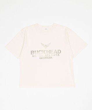 WEGO 【ユニセックス着用ITEM/MLサイズ展開】ステンシルロゴグラフィックT（SS） ホワイトアイボリー