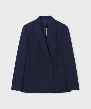 Paul Smith ストライプ シアサッカー ダブルブレスト ジャケット
