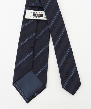 JOSEPH ABBOUD  【日本製】トーナルレジメンタル ネクタイ ネイビー系1