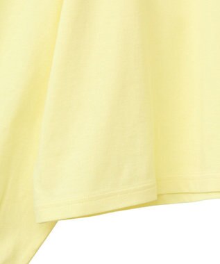 Green Parks 刺繍ロゴクロップドＴシャツ Yellow