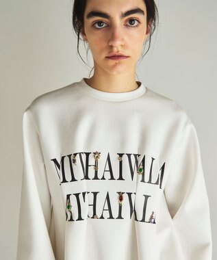 GRACE CONTINENTAL タックカットトップ ホワイト