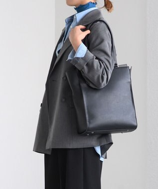 ACE BAGS & LUGGAGE W&.Day/Night リリ バーチカルトート A4サイズ 15175 ダブルアンドデイナイト ブラック