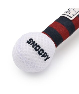 PET PARADISE スヌーピー ゴルフ ダンベルトイ Ｍ ネイビー×レッド