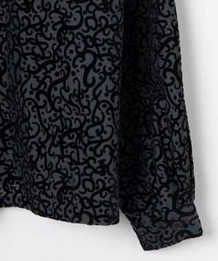 WEGO モールプリントシアーシャツ 柄1