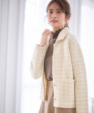 ANY SIS L シアーリブ インナー ブラウン