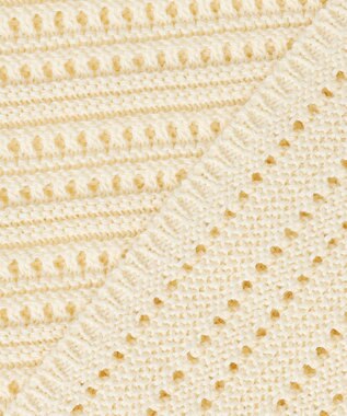 23区 【先行予約】コットンギマ ボートネック ニット ライトイエロー系