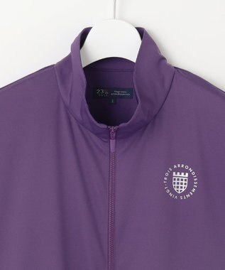 23区GOLF 【WOMEN】【ストレッチ/防風/撥水】防風ライトブルゾン パープル系