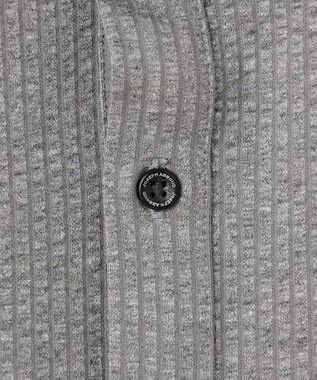 JOSEPH ABBOUD 【オーガニックコットン/サスティナブル】 JOE COTTON サッカーポロシャツ ライトグレー系