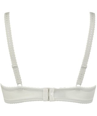 Wing 3/4カップブラ　自然なまるみシルエット　カップ肌側はふんわり綿混素材　ウイング／ワコール　KB2473 オリーブ