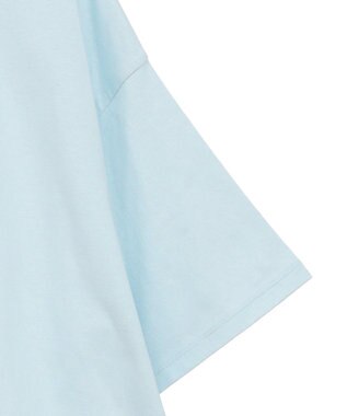 Green Parks カレッジロゴ刺繍５分袖チュニック Blue