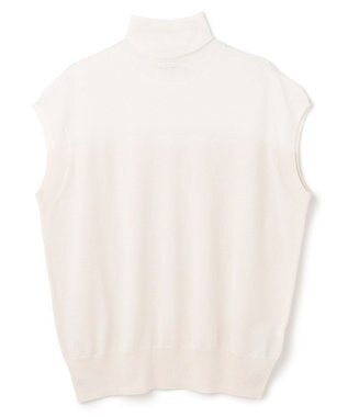 BEIGE， 【洗える】CARNOT / バイカラーニット Ecru