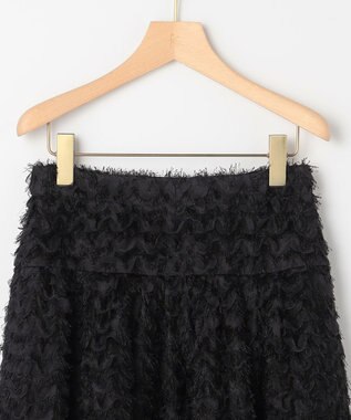 組曲 L ペタルチュール スカート ブラック系