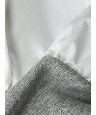 AMERICAN HOLIC ショルダーフリルミニ裏毛プルオーバー Light Gray Mixture