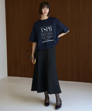 UNFILO ライトウェイト ロゴスウェット ネイビー