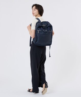 LeSportsac CR URBAN BACKPACK/ダークブルーC ダークブルーC