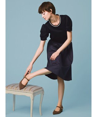 TOCCA 【消臭・洗える！】WHITE DROPS トップス ネイビー系