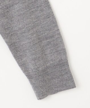 J.PRESS LADIES 【WEB限定カラーあり・洗える】アーガイルツイン ニット グレー系