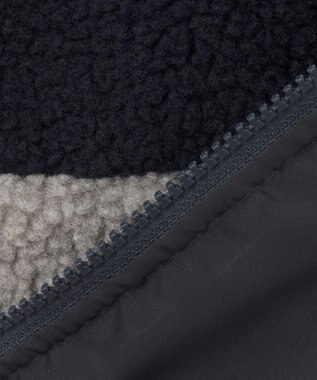 PW CIRCULUS 【MEN】【撥水/防風】ボア ジップアップ ベスト ネイビー系