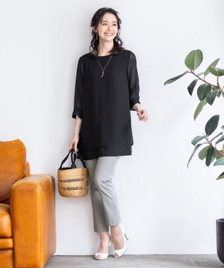 Tiaclasse 【日本製・洗える】穿き心地抜群のシェルタリングドライパンツ グレー