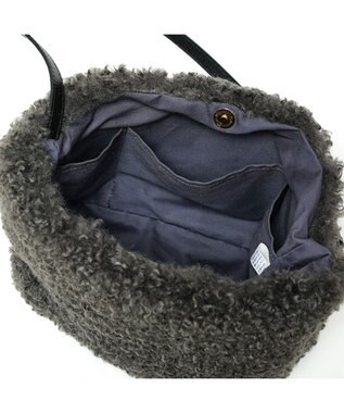 Regalo Felice 【エコファー / 日本製】ショルダー / REGALO DGY(ダークグレー)