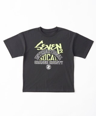 OP／FILA 【SEVEN2】カレッジロゴプリントTシャツ