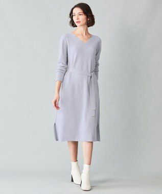 BEIGE， LISS / ニットワンピース Ice Blue
