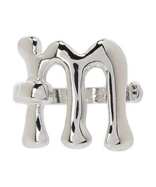 AMERICAN HOLIC イニシャルリングＳＬＶ M