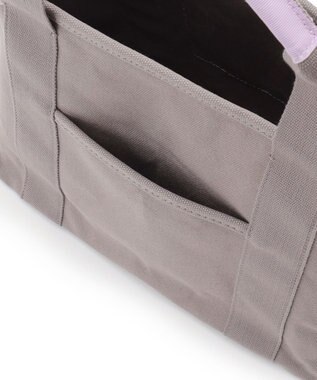 TOCCA 【WEB＆一部店舗限定】TOCCA AVENUE CANVASTOTE キャンバス トートバッグ ライトグレー系