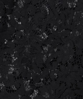 UNFILO レース キャミワンピース ブラック