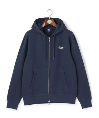 J.PRESS MEN グラフィックプリント フルジップパーカー