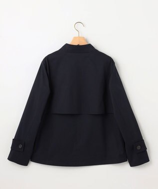 組曲 L 【WEB限定】2WAYライトトレンチ ショートコート ネイビー系