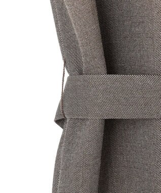 ICB L 【WEB限定】ツイードタックワンピース ブラウン系