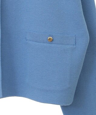 earth music&ecology スポンディッシュポケット付きカーディガン Border